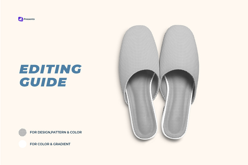 Female Leather Slippers Mockup - Features Image 8