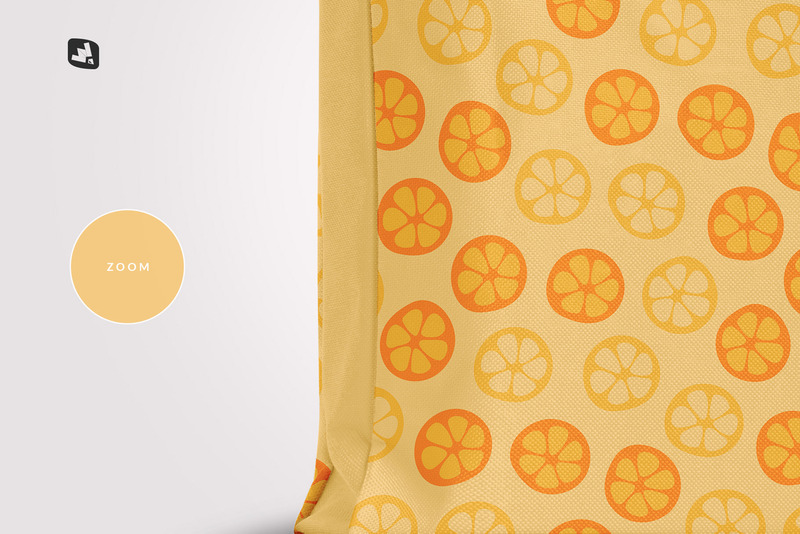Mockup di borsa di tela vista frontale - Caratteristiche Immagine 6