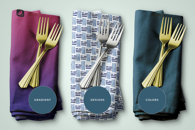 Tovagliolo Da Cena Con Mockup Di Posate - Caratteristiche Immagine 4
