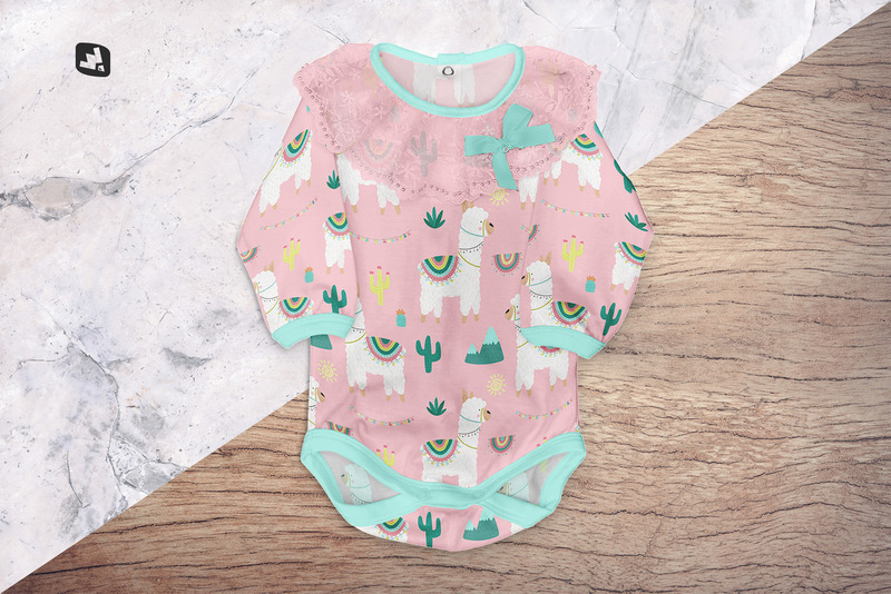 Kislány Onesie makett - Features Image 5