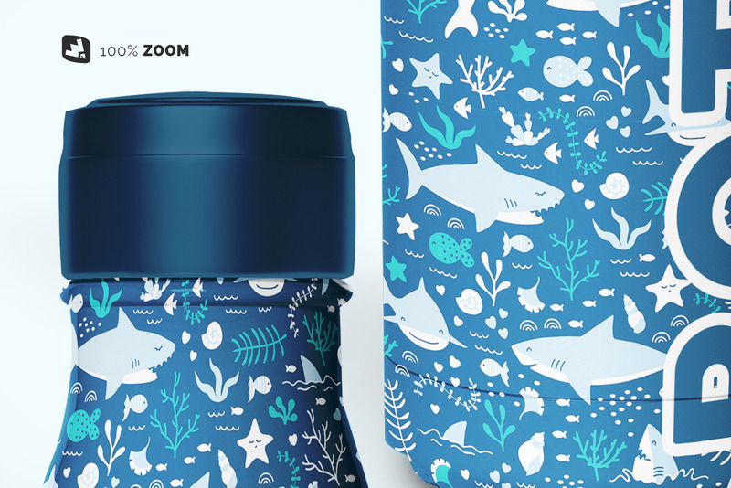 Steel Thermos Bottle Mockup - Features Image 6