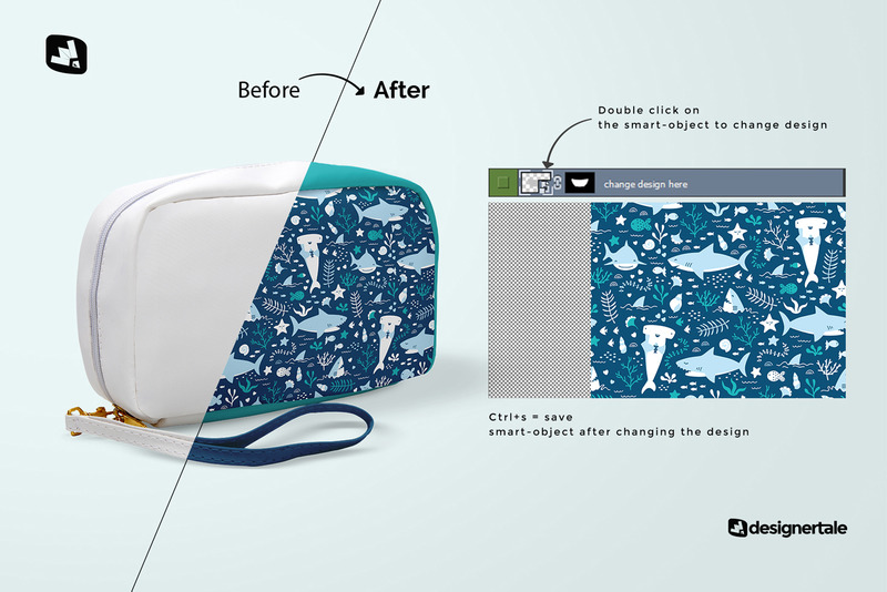 Front View Travel Kit Mockup - Features Image 2