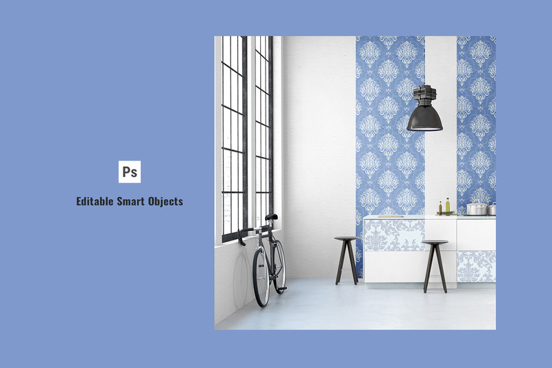 Minimal Kitchen Interior Mockup - Features Image 2