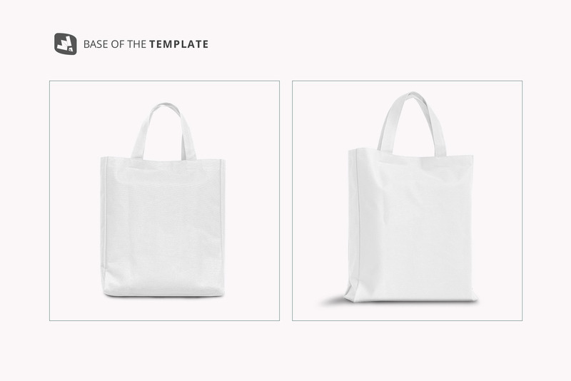 Mockup di borsa di tela vista frontale - Caratteristiche Immagine 9