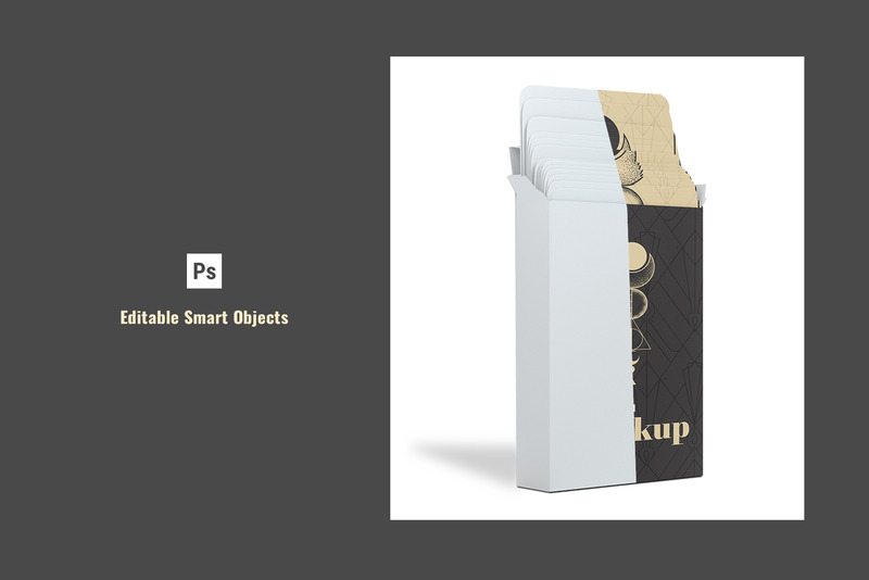 Playing Card Packaging Mockup - Features Image 2