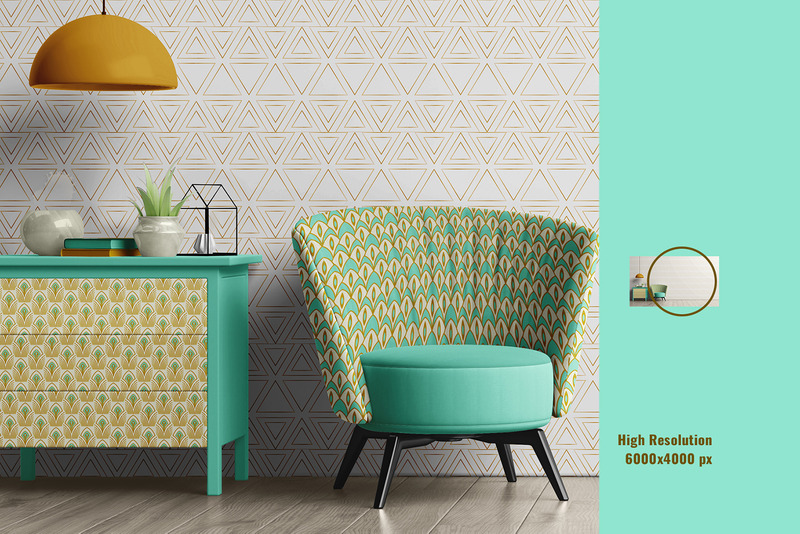 Tapetenszenen-Mockup-Paket - Eigenschaften Bild 4