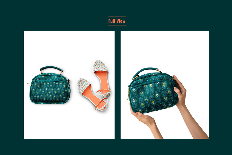 Női Crossbody Sling táska makettkészlet - Features Image 3