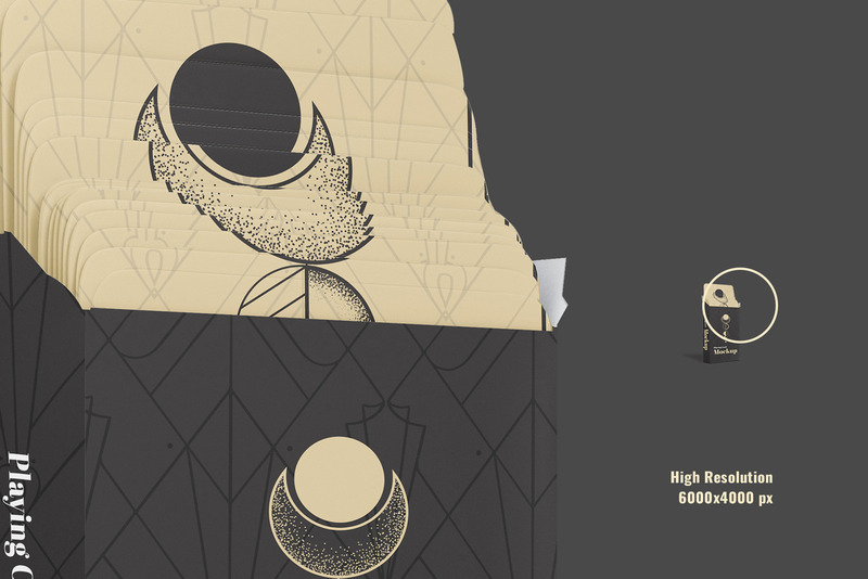 Playing Card Packaging Mockup - Features Image 4