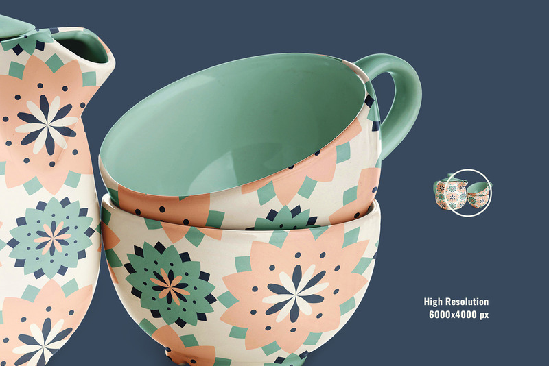 Klasik Çay Takımı Mockup Paketi - Features Image 4