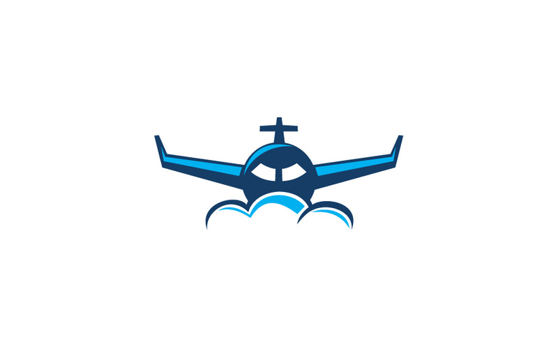 Flugzeug-Reise-Logo-Identität - Eigenschaften Bild 1