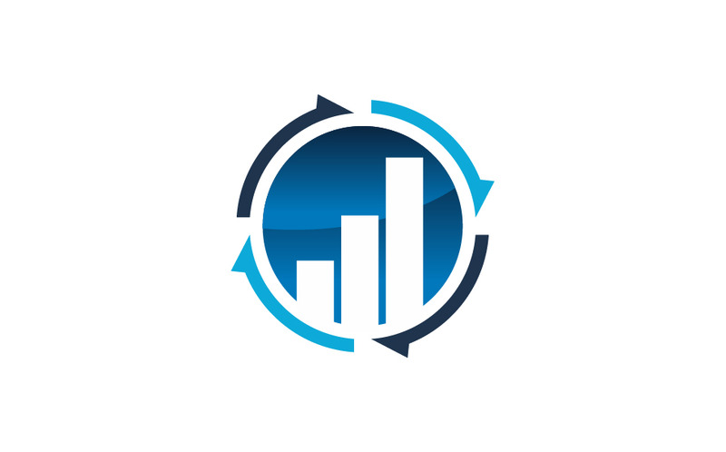 Modèle de logo Boost de croissance d'entreprise - Caractéristiques de l’image 1