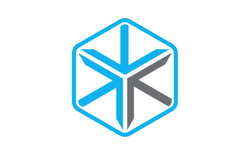 Progettazione del modello di logo astratto di marketing di spedizione - Caratteristiche Immagine 1