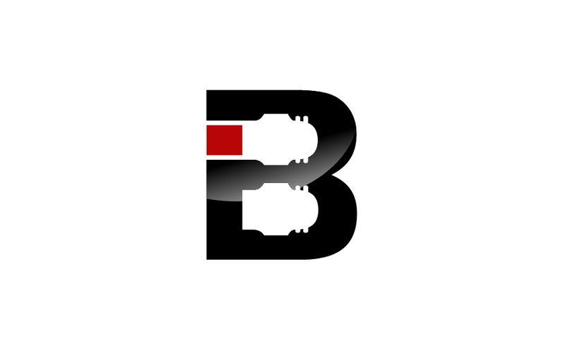 Modello di logo dell'industria della lettera B - Caratteristiche Immagine 1