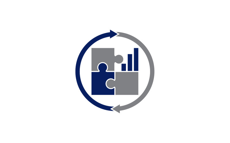 Modèle de conception de logo de travail d'équipe d'entreprise - Caractéristiques de l’image 1