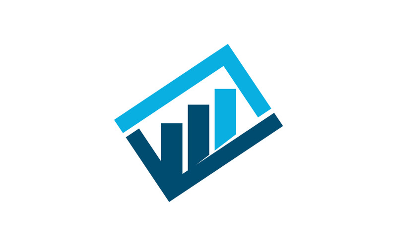 Buchhaltung Steuer Finanzgeschäft Logo Design Vector - Eigenschaften Bild 1