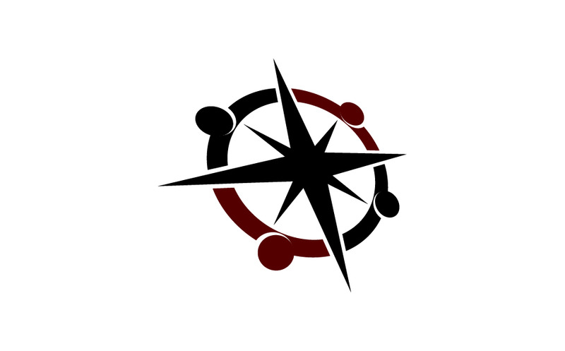 Insights Guide compass solution Logo template - Features Image 1