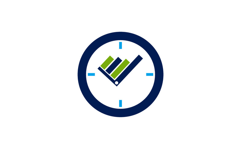 Redovisning Skatt Finansiell Business Time Management Logo Design Mall Vector - Features Image 1