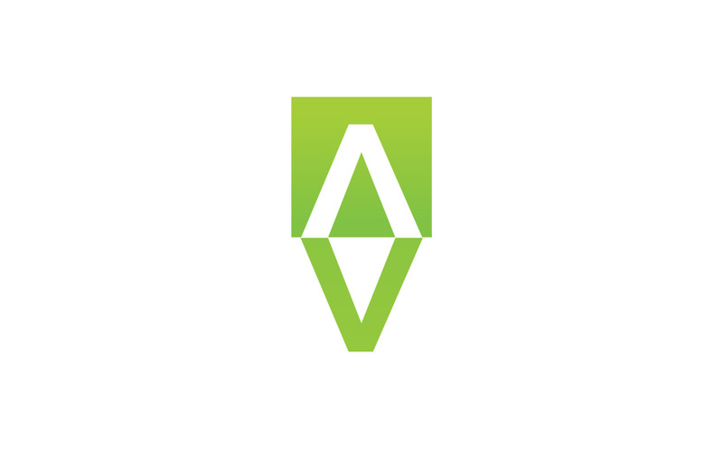 Buchstabe AV VA-Logo-Vorlage - Eigenschaften Bild 1