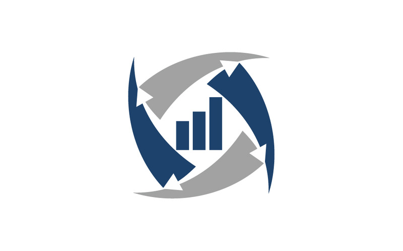 Business Data Transfer logo template design - Features Image 1