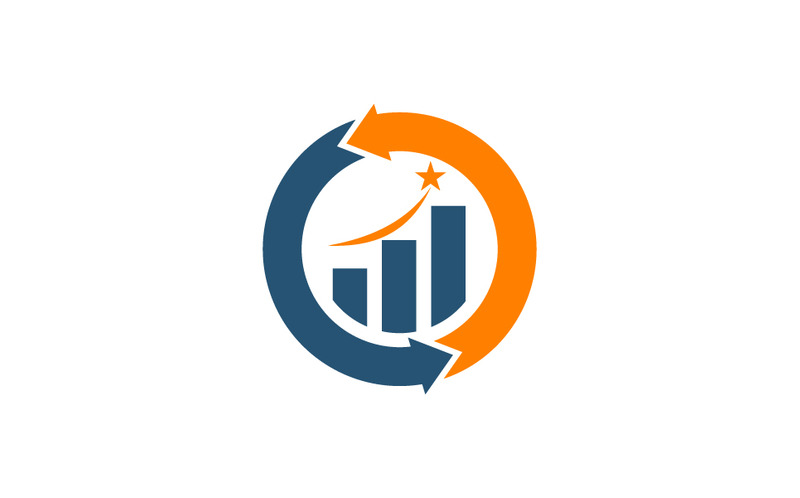 Progettazione del modello di logo di investimento aziendale - Caratteristiche Immagine 1