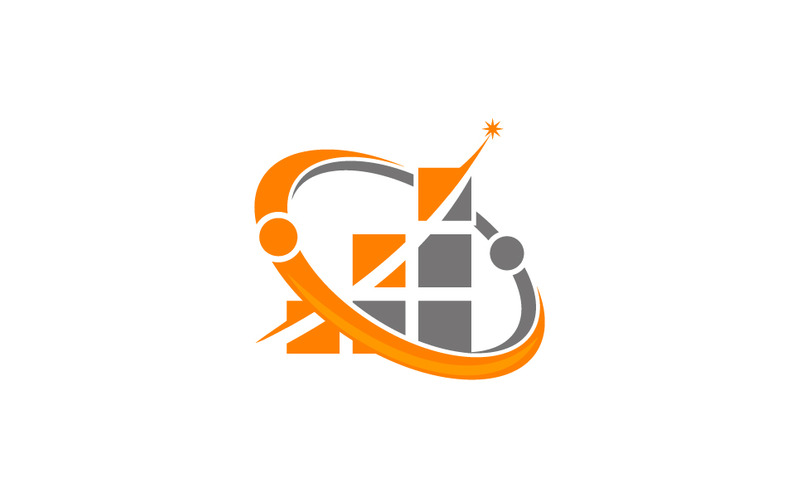 Modelo de logotipo de estratégia de negócios inovador - Features Image 1
