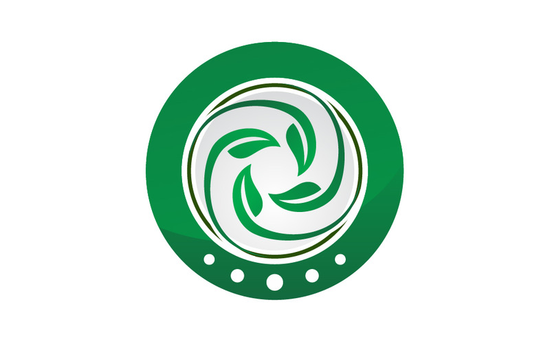 叶农场旋转运动标志模板 - Features Image 1