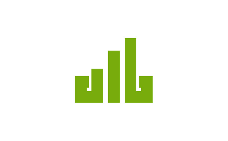 Accounting Tax Financial Business Grow Up Template Vector Logo Design - Features Image 1