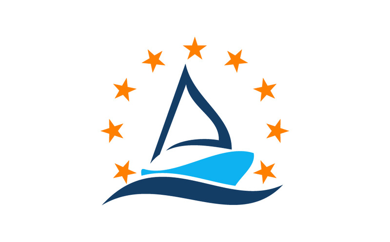 Шаблон логотипа Ship Boat Solution - Features Image 1