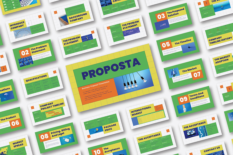 Retro Pitch Deck Business Proposal Presentation - Features Image 1