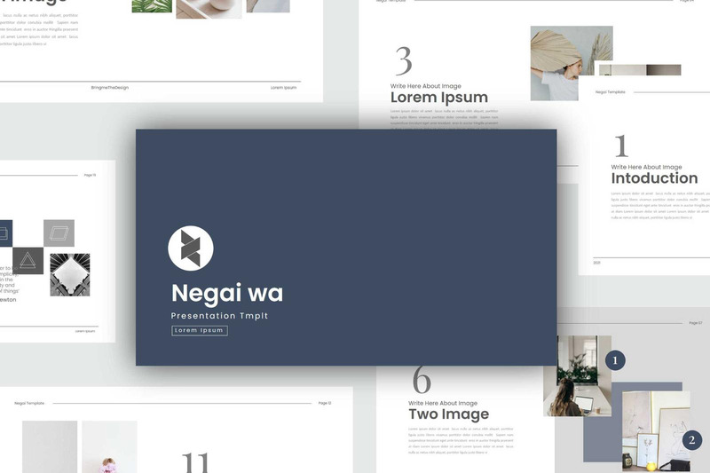 Negaiwa PowerPoint演示模板 - Features Image 1