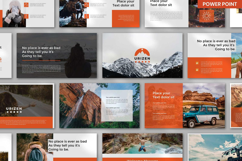 Modello di presentazione di PowerPoint multiuso Urizen - Caratteristiche Immagine 1