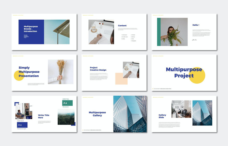 Бренд Шаблон презентации PowerPoint - Features Image 3