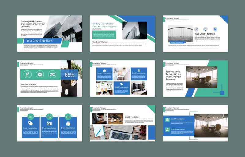 Proveus PowerPoint演示模板 - Features Image 3