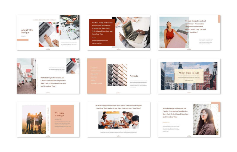 Naturalmente modello di presentazione di PowerPoint - Caratteristiche Immagine 3