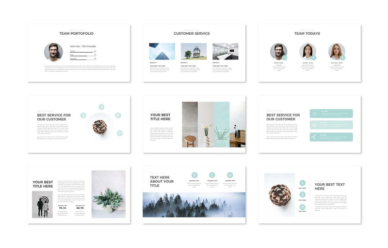Modello di presentazione di Chico PowerPoint - Caratteristiche Immagine 2