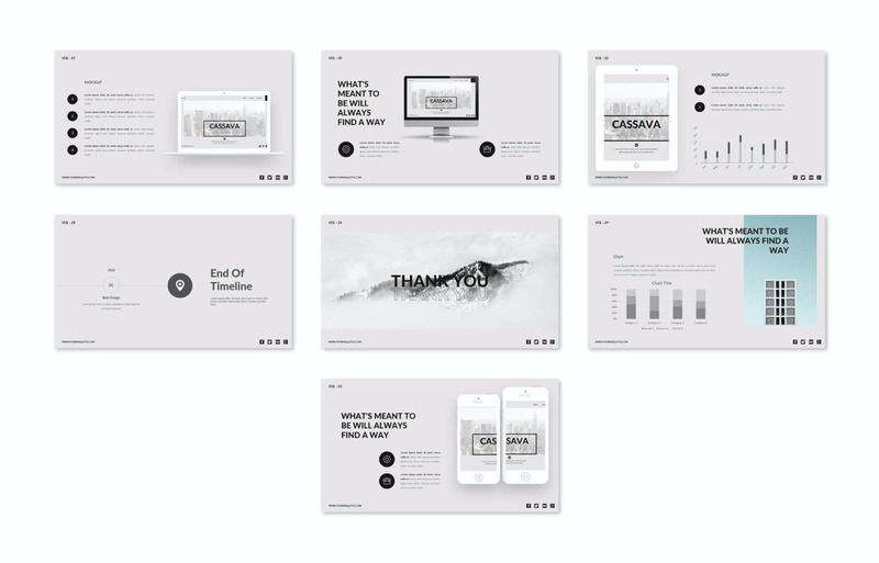 Modello PowerPoint multiuso manioca - Caratteristiche Immagine 5