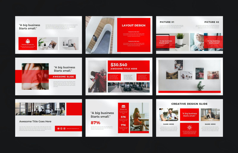 Skylark Business PowerPoint Presentation Template - Features Image 5