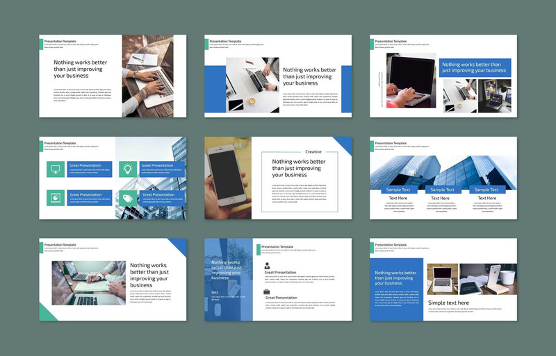 Proveus PowerPoint演示模板 - Features Image 4