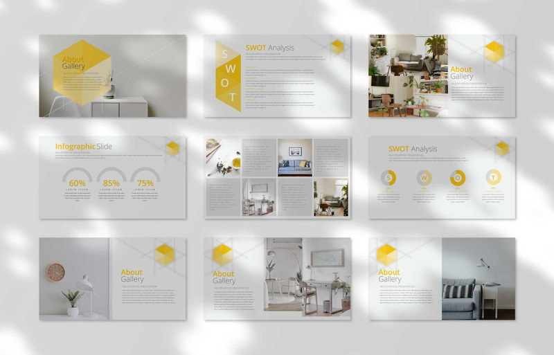 Modello di presentazione di PowerPoint Ombre - Caratteristiche Immagine 2