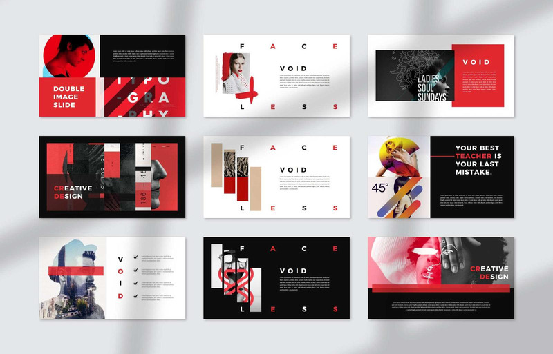 Void Creative PowerPoint Presentation Templates - Features Image 2