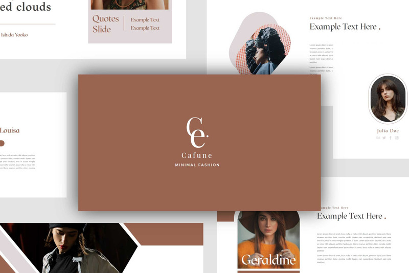 Cafune PowerPoint-presentation - Features Image 1