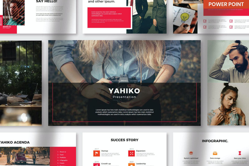 Modelli di Yahiko PowerPoint - Caratteristiche Immagine 1