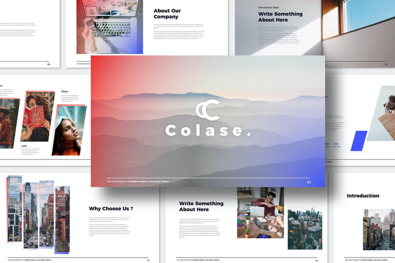 Colase PowerPoint Presentation Template - Features Image 1