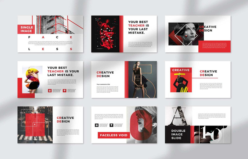Void Creative Multipurpose PowerPoint Presentation Template - Features Image 5