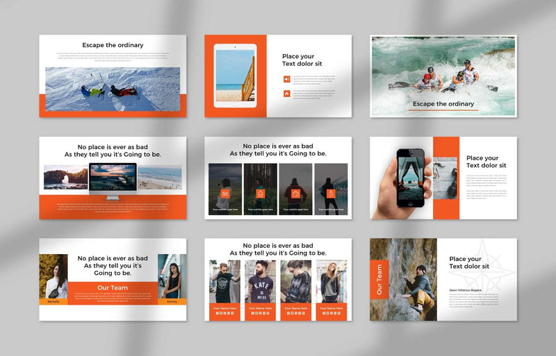Modello di presentazione di PowerPoint Urizen - Caratteristiche Immagine 5