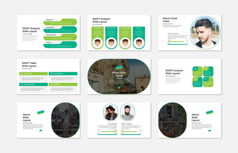 Refrain PowerPoint Presentation Templates - Features Image 4