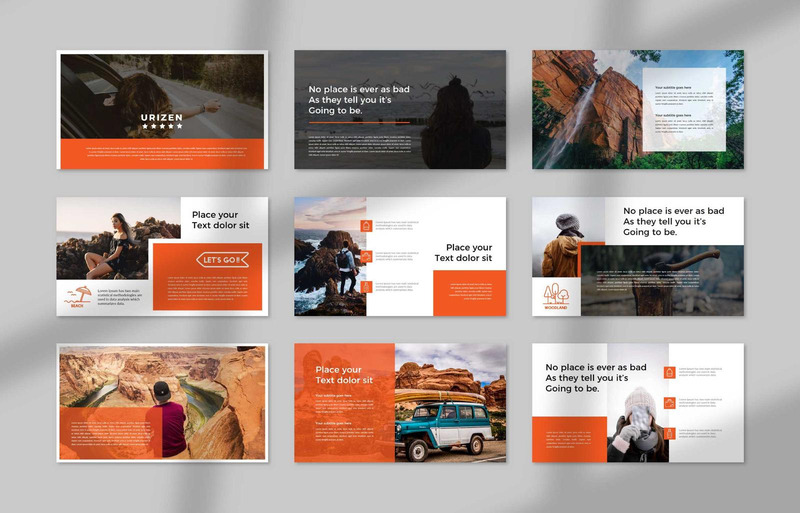 Modello di presentazione di PowerPoint Urizen - Caratteristiche Immagine 3