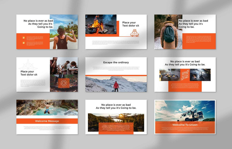 Modello di presentazione di PowerPoint Urizen - Caratteristiche Immagine 2