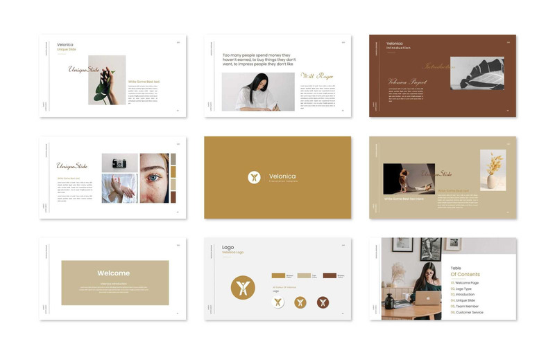 Modello di presentazione di PowerPoint Velonica - Caratteristiche Immagine 3