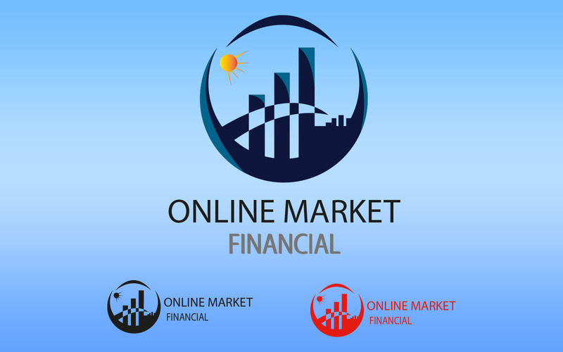 Logo financier du marché en ligne - Caractéristiques de l’image 2